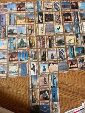 1991 Pro Set Desert Storm Trading Card Collection in Sleeves